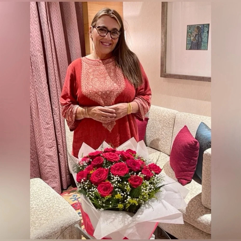 Bangles 22K Gold Plated Numerical Design Set  of 2 Bangles Brand New - Picture 11 of 11